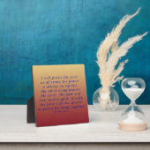 詩篇34:1-3 フォトプラーク (インサイチュ)