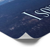 詩篇34:4パノラマ ポスター (角)