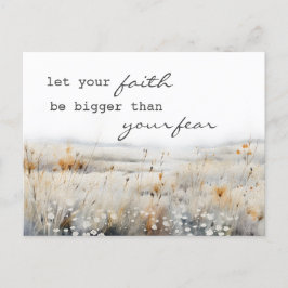 詩篇34:4聖書と引用文感動的クリスチャン ポストカード