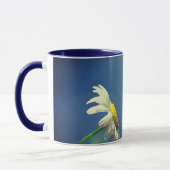 詩篇34:5彼を仰ぐ者は輝く聖書である マグカップ (左)