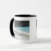 詩篇34:8主が良いことを見て味わい… マグカップ (正面左)