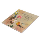 詩篇36:7あなた大切の絶え間ない愛、神よ タイル (側面)