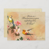 詩篇36:7 あなたの変わらぬ愛はいかに尊いことか ポストカード (正面/裏面)