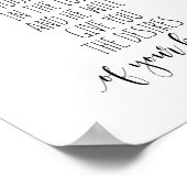 詩篇37章4節、主を喜ばせる ポスター (角)