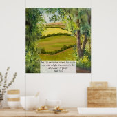 詩篇37:11 ポスター (キッチン)