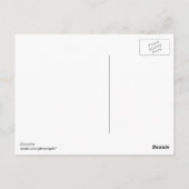 詩篇37:4クリスチャンの中で自分自身を喜ばせる ポストカード (裏面)