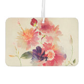 詩篇37:4主のフローラで自分自身を喜ばせる カーエアーフレッシュナー (裏面)