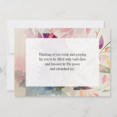 詩篇37:4主の平野で自分自身を喜ばせる ノートカード (裏面)