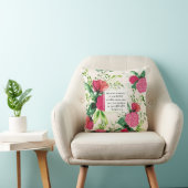 詩篇37:4主クローバーで自分自身を喜ばせる クッション (椅子)