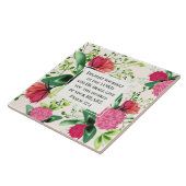 詩篇37:4主クローバーで自分自身を喜ばせる タイル (側面)