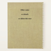 詩篇37 4聖書の聖句を喜ぶ プランナー手帳 (裏面)