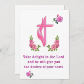 詩篇37:4 (正面/裏面)