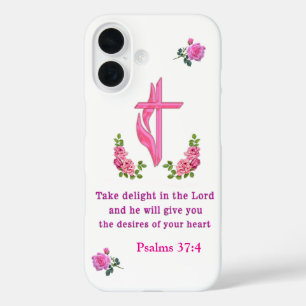 詩篇37:4 iPhone 16ケース