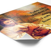 詩篇3:5 フォトプリント            (角)