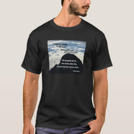 詩篇40:1,2わたしは主を辛抱強く待った… Tシャツ