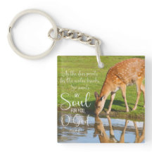 詩篇42:1水のバイブルのための鹿のパンツ