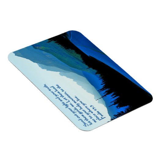 詩篇43:3の霊感 マグネット (右側)