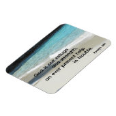 詩篇46:1神は我々の皈依と力である… マグネット (左側)