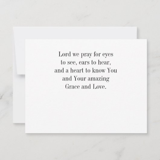 詩篇46:1神は我々の皈依と力の平地である カード (裏面)