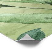 詩篇46:10まだ知っている ポスター (角)