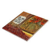 詩篇46:10まだ私は神の秋であることを知っている タイル (側面)