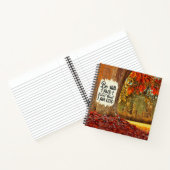 詩篇46:10まだ私は神の秋であることを知っている ノートブック (内部)