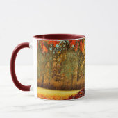 詩篇46:10まだ私は神の秋であることを知っている マグカップ (左)