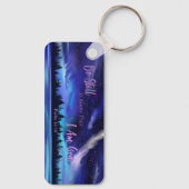 詩篇46:10まだ聖書の聖句自然を知りなさい キーホルダー (裏面)