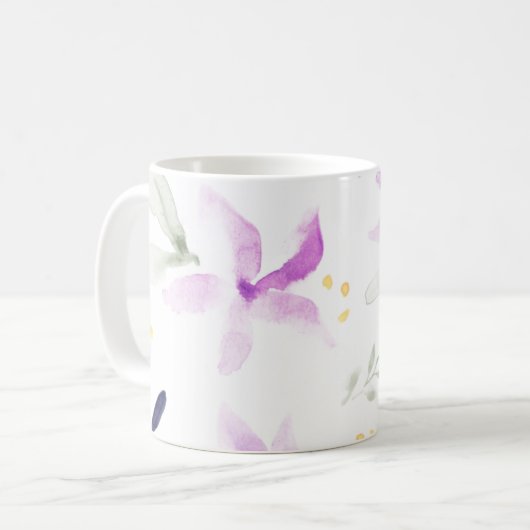 詩篇46:10わたしがまだ神であることを知りなさい コーヒーマグカップ (正面左)