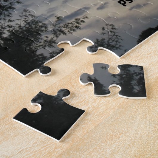 詩篇46:10わたしがまだ神であることを知りなさい ジグソーパズル (側面)