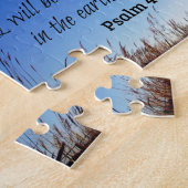 詩篇46:10わたしがまだ神であることを知りなさい ジグソーパズル (側面)