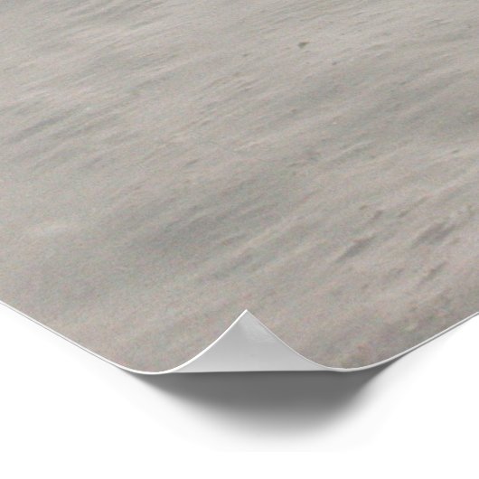 詩篇46:10わたしがまだ神であることを知りなさい。 ポスター (角)