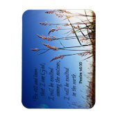 詩篇46:10わたしがまだ神であることを知りなさい マグネット (縦)