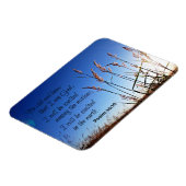 詩篇46:10わたしがまだ神であることを知りなさい マグネット (左側)