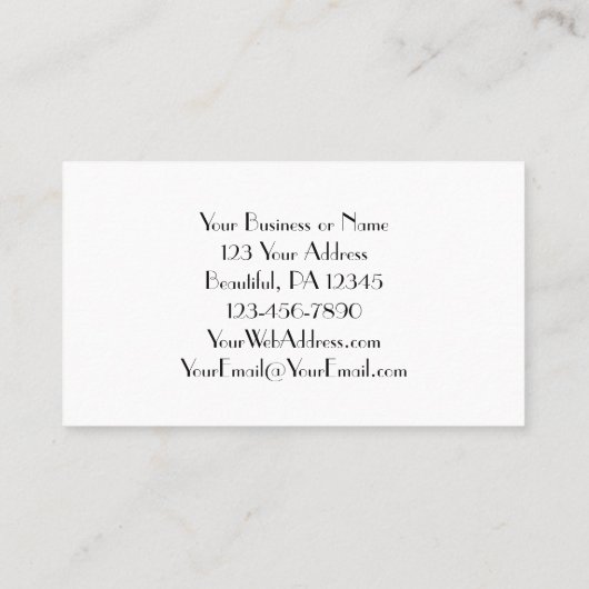 詩篇46:10わたしがまだ神であることを知りなさい 名刺 (裏面)