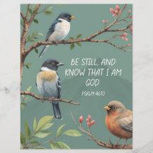 詩篇46:10キリスト教聖書聖句像