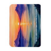 詩篇46:10静かに、私が神マグカップであることを知りなさい マグネット (縦)