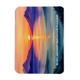 詩篇46:10静かに、私が神マグカップであることを知りなさい マグネット