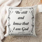 詩篇46-10 クッション (ブランケット)