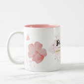 詩篇46:10 セラミックマグ ツートーンマグカップ (左)