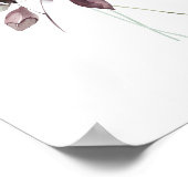 詩篇46:10、聖書の詩のプリント、まだ ポスター (角)