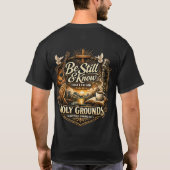 詩篇46:10 Tシャツ (裏面)