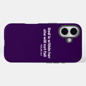 詩篇46:5神は聖書の聖句の中にある Case-Mate iPhoneケース (裏面 (横))