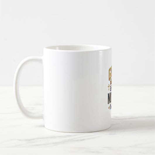 詩篇46:5 キリスト教のタイポグラフィーベクター コーヒーマグカップ (左)