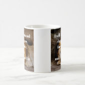 詩篇4:8落ち着いた聖書の聖句クリスチャン コーヒーマグカップ (中央)