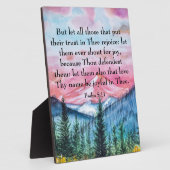 詩篇5時11分 フォトプラーク (側面)