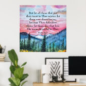 詩篇5時11分 ポスター (ホームオフィス)