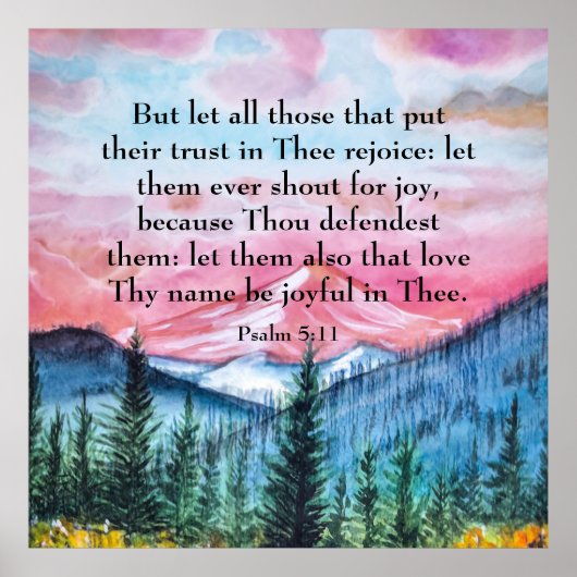 詩篇5時11分 ポスター (正面)