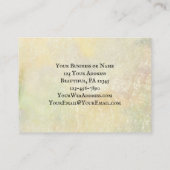 詩篇51:10私に神の清らかなハートを作れ 名刺 (裏面)