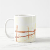 詩篇51:7わたしはわたしを洗い、わたしは雪よりも白くなる コーヒーマグカップ (左)